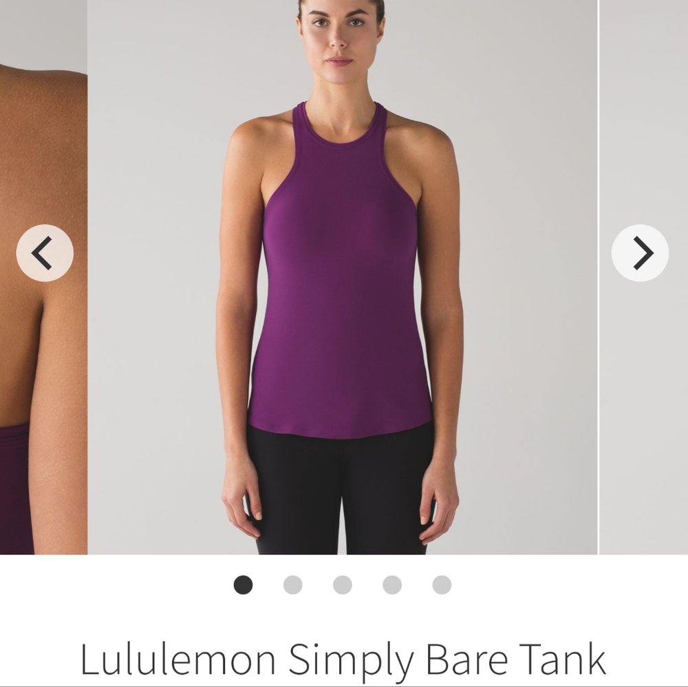 Lululemon Simply Bare tank
